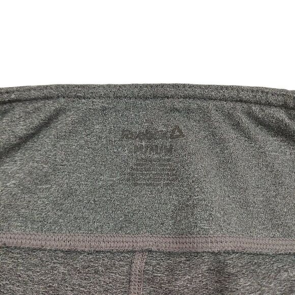 Reebok Capri Leggings Womens Size Medium Breathable Workout Running Gray - Picture 8 of 9